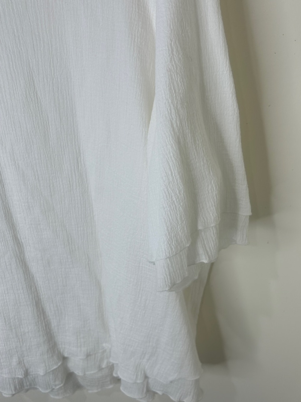 SOFT SURROUNDINGS Siesta Key Tunic 100% Cotton White Size 2X - Picture 8 of 15
